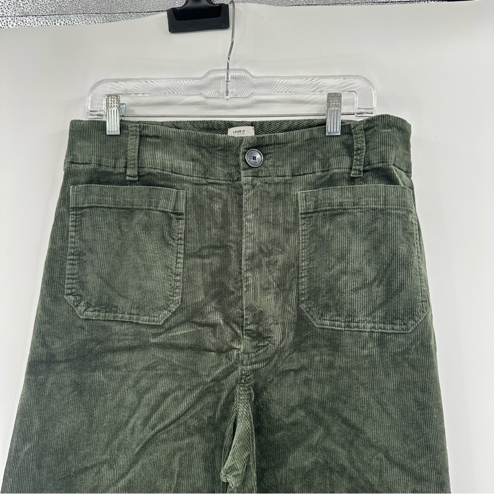 Anthropologie The Colette Corduroy Full-Length Wide-Leg Pants by Maeve Size 33T - Picture 4 of 7